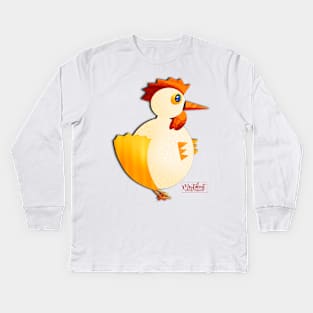 Little chicken Kids Long Sleeve T-Shirt